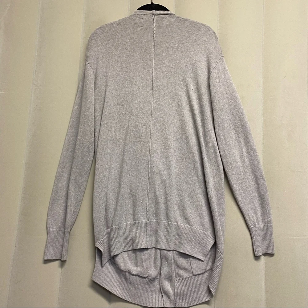 Brochu Walker Women’s Sweater Cardigan Medium Cotton Cashmere Quiet Luxury